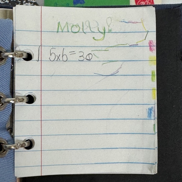 📚 American Girl Doll Molly McIntire School Red Book Hand Bag w Supplies Retired - Picture 11 of 16